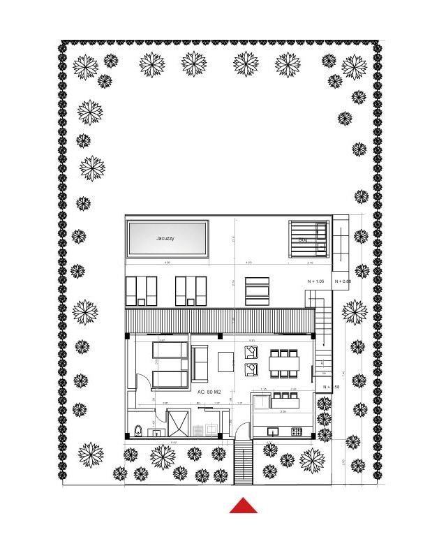 condominio-palo-de-agua-la-vega-planos-casa-tipo-1-nivel-superior